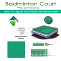 Indoor portable pvc badminton floor mats used floor carpets